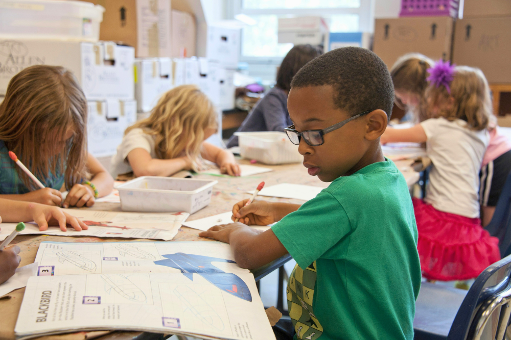Children learning